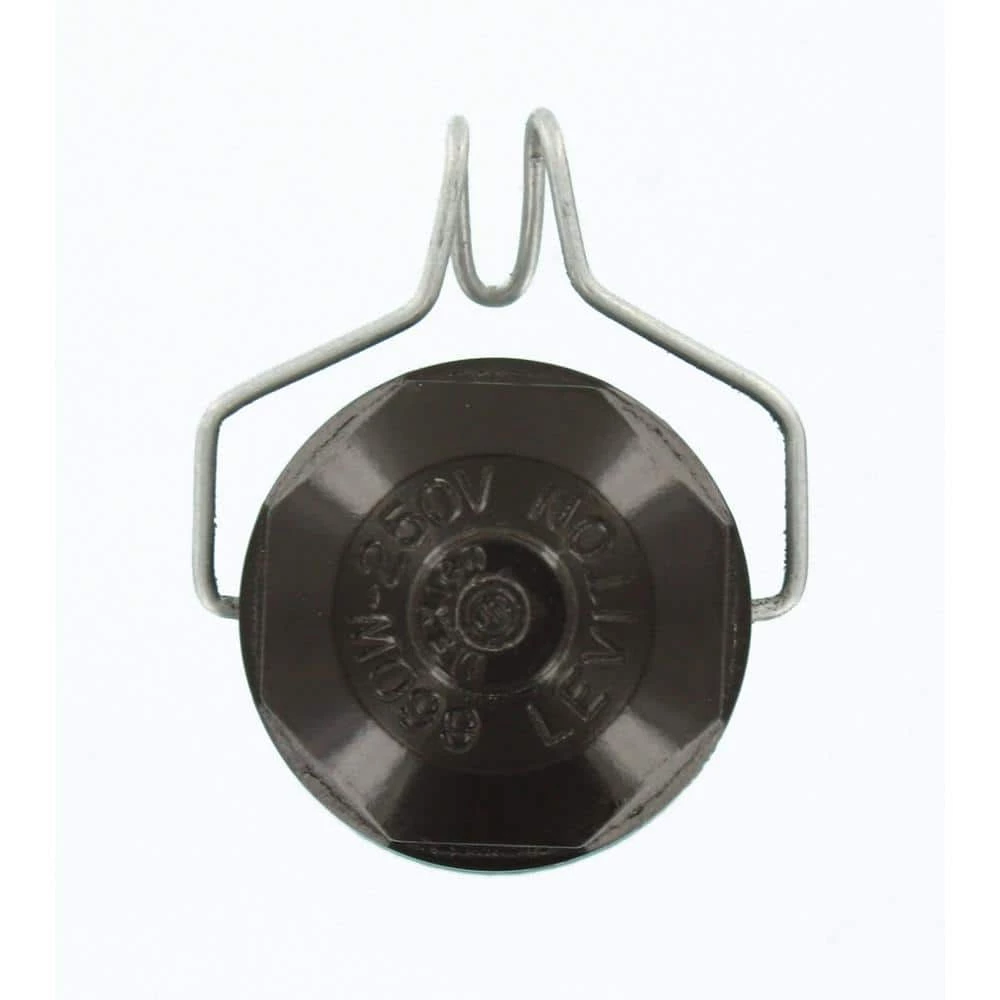 660-Watt Brown Weatherproof Pin-Type Lampholder by Leviton 3 660-Watt Brown Weatherproof Pin-Type Lampholder by Leviton - Image 3