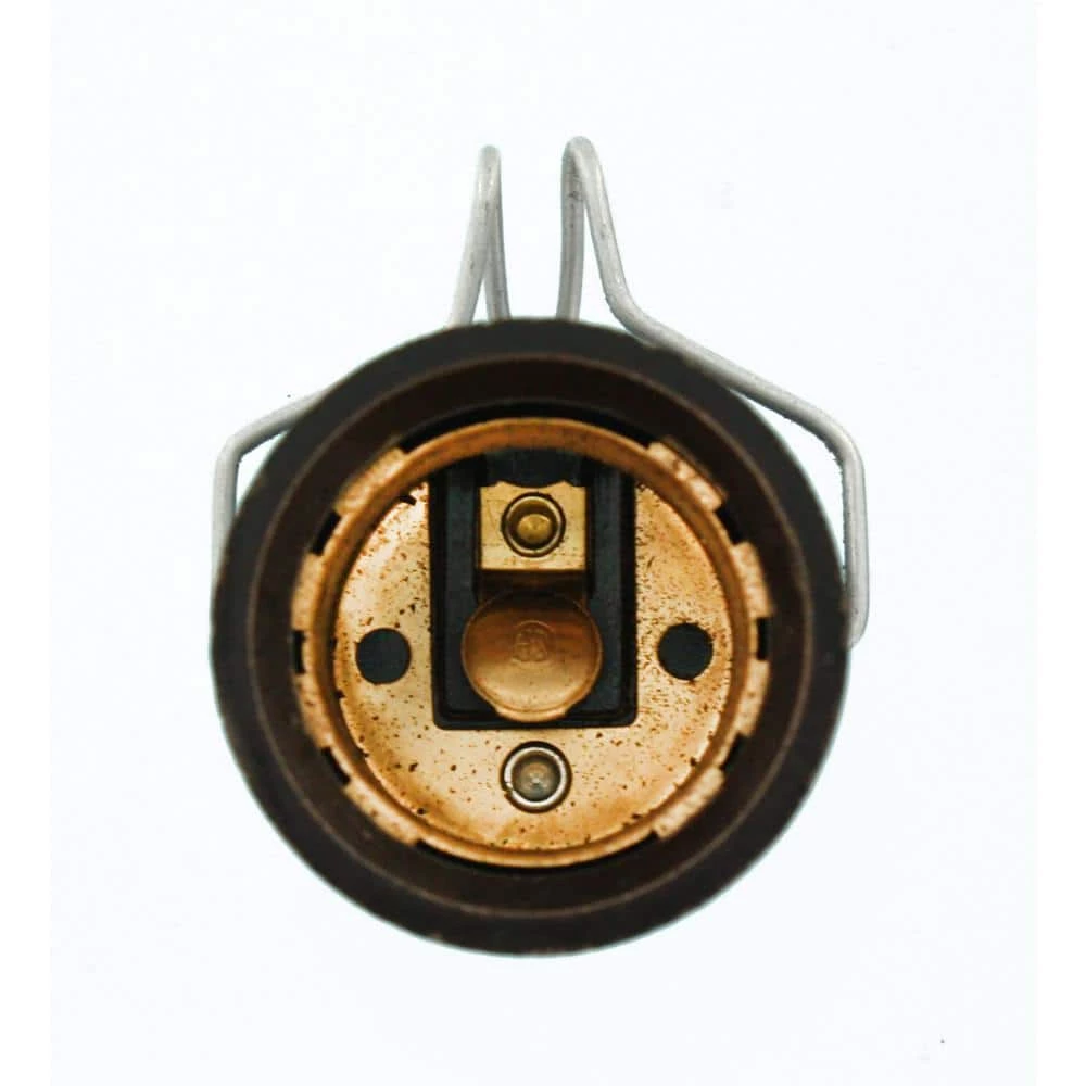 660-Watt Brown Weatherproof Pin-Type Lampholder by Leviton 4 660-Watt Brown Weatherproof Pin-Type Lampholder by Leviton - Image 4