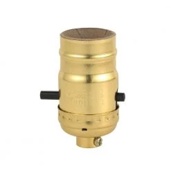 Push-Button Socket Lamp Holder by Leviton