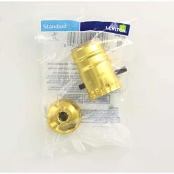 Push-Button Socket Lamp Holder by Leviton -FANIMATION Shop leviton lamp sockets r50 06098 0pg fa 1000