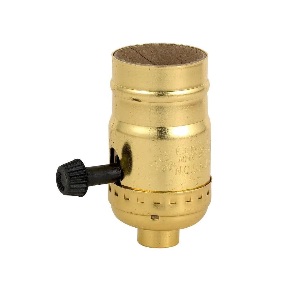 3-Way Socket Lamp Holder by Leviton 1 3-Way Socket Lamp Holder by Leviton