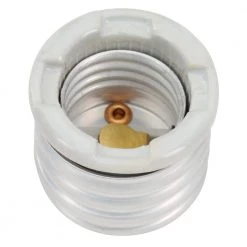 660-Watt White Mogul to Medium Porcelain Lampholder Socket Adapter by Leviton -FANIMATION Shop leviton lamp sockets r50 08681 000 1f 1000