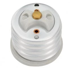 660-Watt White Mogul to Medium Porcelain Lampholder Socket Adapter by Leviton -FANIMATION Shop leviton lamp sockets r50 08681 000 4f 1000