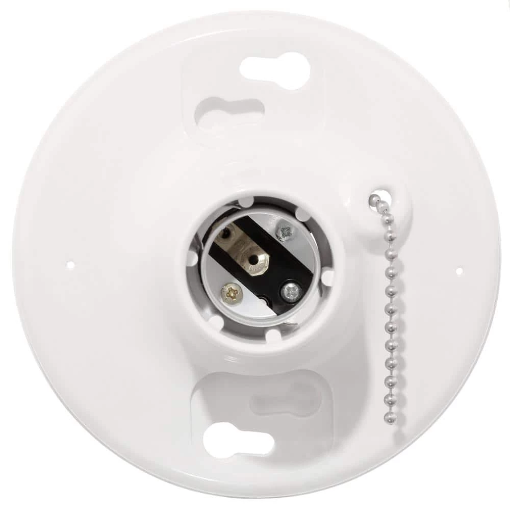 Plastic Pull-Chain Lampholder by Leviton 2 Plastic Pull-Chain Lampholder by Leviton - Image 2