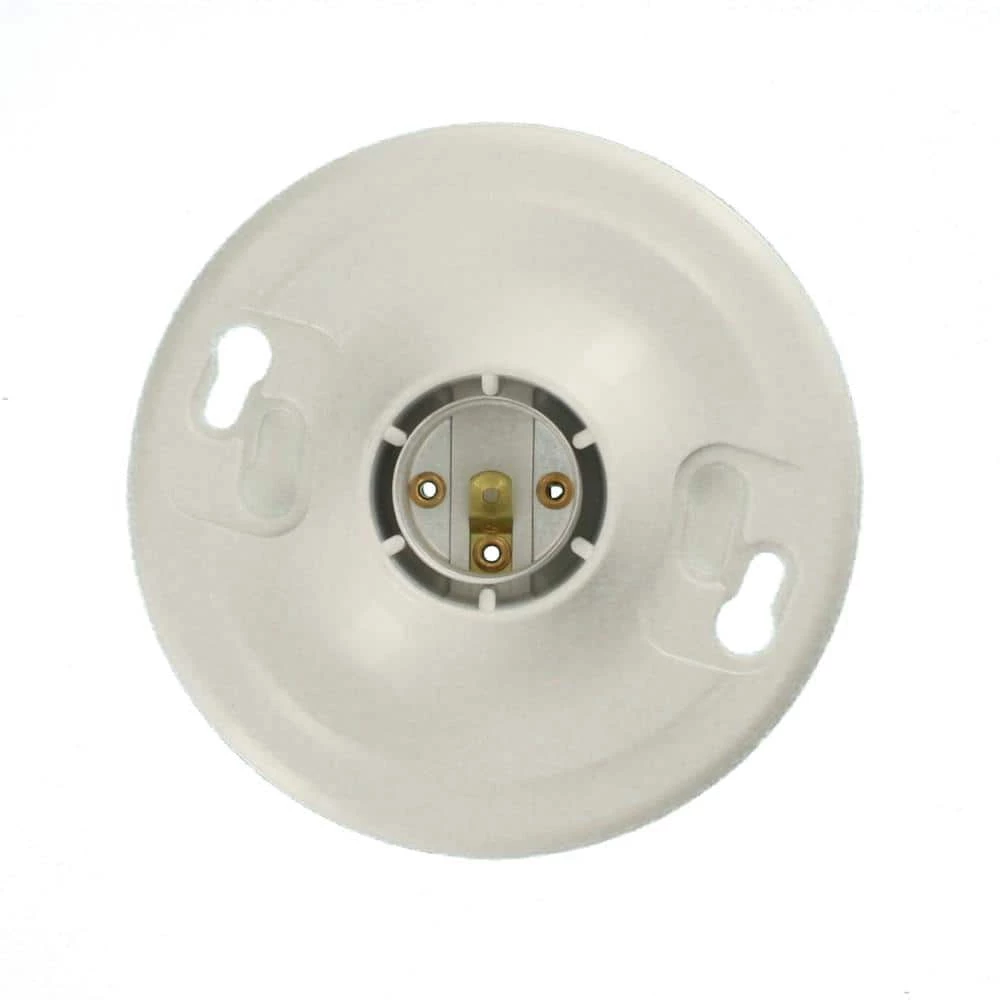 Plastic Keyless Lamp Holder by Leviton 2 Plastic Keyless Lamp Holder by Leviton - Image 2