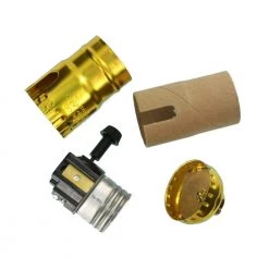 Turn-Knob Socket Lamp Holder by Leviton -FANIMATION Shop leviton lamp sockets r50 10083 016 66 1000