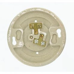 600-Watt 250-Volt White Outlet Box Lampholder by Leviton 11 600-Watt 250-Volt White Outlet Box Lampholder by Leviton -FANIMATION Shop leviton lamp sockets r50 49875 000 1d 1000