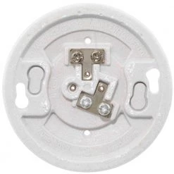 600-Watt 250-Volt White Outlet Box Lampholder by Leviton 9 600-Watt 250-Volt White Outlet Box Lampholder by Leviton -FANIMATION Shop leviton lamp sockets r50 49875 000 40 1000