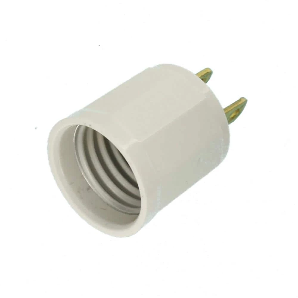 Outlet-to-Socket Light Plug, White by Leviton 3 Outlet-to-Socket Light Plug, White by Leviton - Image 3