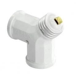 660-Watt Keyless Twin-Socket Lamp Holder Adapter by Leviton -FANIMATION Shop leviton lamp sockets r52 00128 00w d4 1000