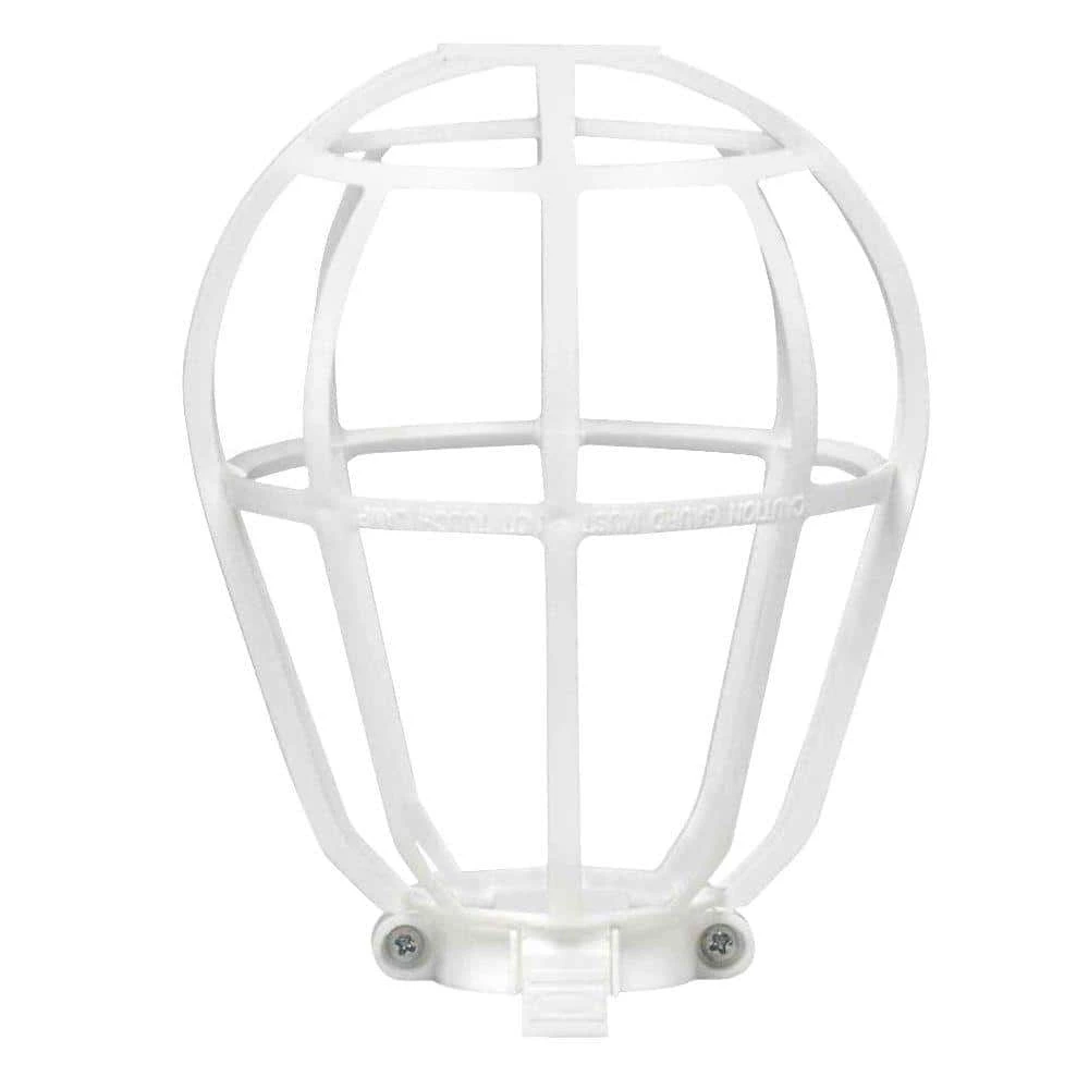Bulb Guard, White by Leviton 1 Bulb Guard, White by Leviton