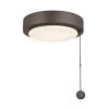 Matte Greige Ceiling Fan Dimmable LED Light Kit by FANIMATION