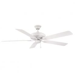 Edgewood 60 60 in. Indoor/Outdoor Matte White Ceiling Fan by FANIMATION