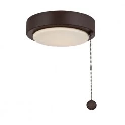 Oil-Rubbed Bronze Ceiling Fan Dimmable LED Light Kit by FANIMATION