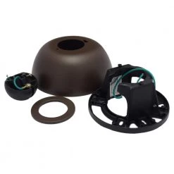 Oil-Rubbed Bronze 1 in. Sloped Ceiling Kit by FANIMATION