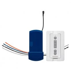 FanSync White Remote and Receiver - Uplight and Downlight by FANIMATION