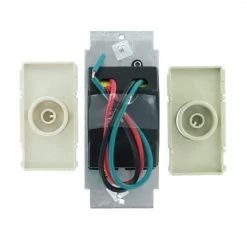 1.5 Amp Decora Single Pole Rotary Step Fan Speed Control, White with Ivory and Light Almond Color Faces Included by Leviton 8 1.5 Amp Decora Single Pole Rotary Step Fan Speed Control, White with Ivory and Light Almond Color Faces Included by Leviton -FANIMATION Shop white ivory light almond leviton ceiling fan switches rtf01 10z 1d 1000