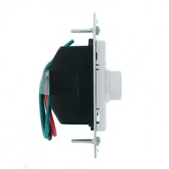 1.5 Amp Decora Single Pole Rotary Step Fan Speed Control, White with Ivory and Light Almond Color Faces Included by Leviton 9 1.5 Amp Decora Single Pole Rotary Step Fan Speed Control, White with Ivory and Light Almond Color Faces Included by Leviton -FANIMATION Shop white ivory light almond leviton ceiling fan switches rtf01 10z c3 1000